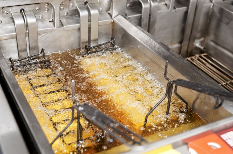 Inside of a Grease Trap